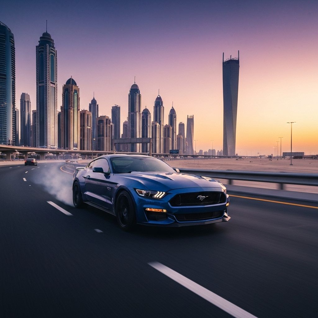 Ford Mustang GT in Dubai